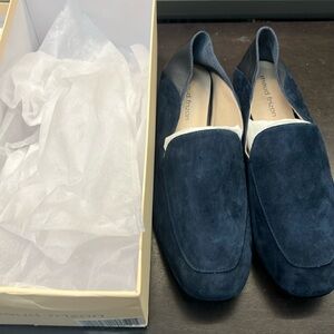 Maud Frizon Leather Loafers 38